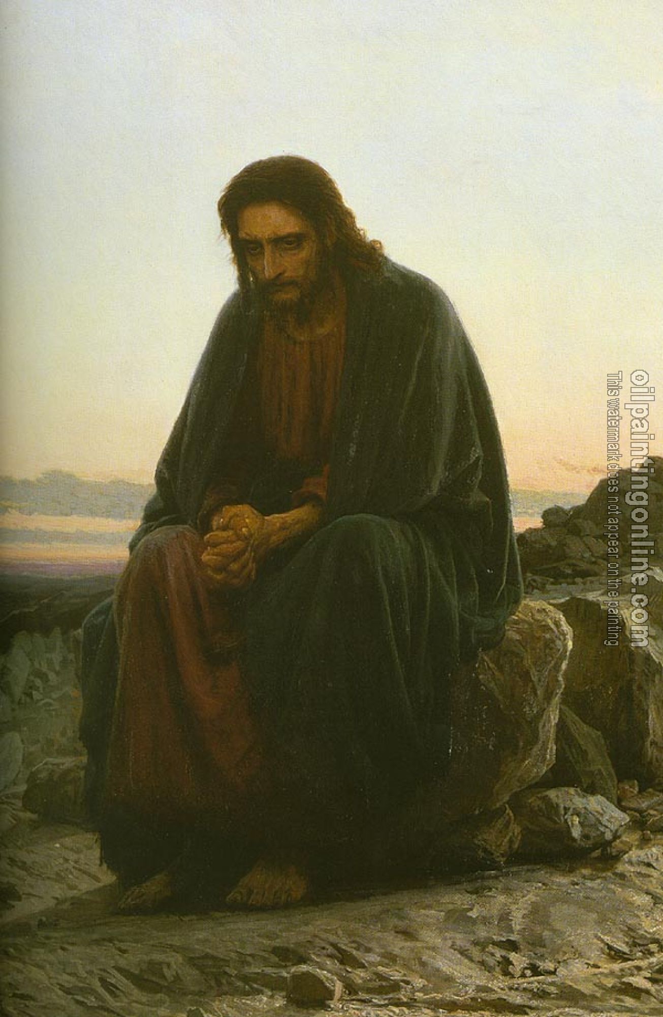 Ivan Nikolaevich Kramskoy - Christ